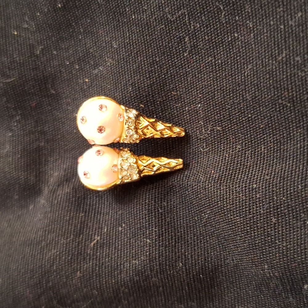 Kate spade ice cream cone earrings